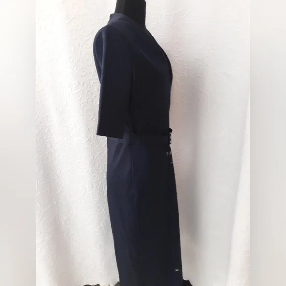 Ted Baker Nora Fantasia Dark floral Midi Dress S2 - Picture 10 of 12